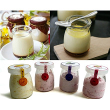 100ml Großhandel niedlichen Jam / Joghurt / Pudding Glas Jar / Flasche